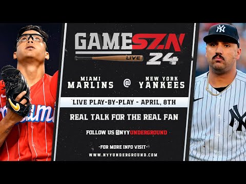 GameSZN LIVE: マイアミ マーリンズ @ ニューヨーク ヤンキース - ルザルド vs. コルテス - 04/08