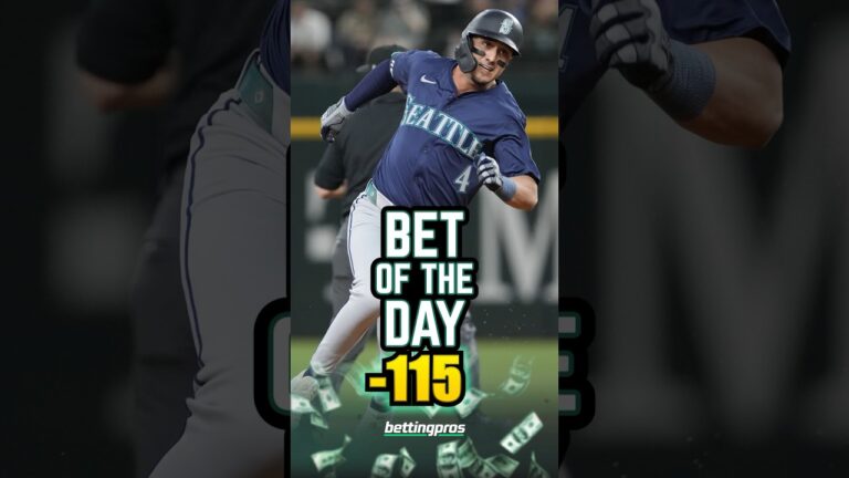 Take Seattle for Your BEST #MLB Bet of the Day! (4/25) 💲 (BettingPros #shorts #mlb #sportsbetting)