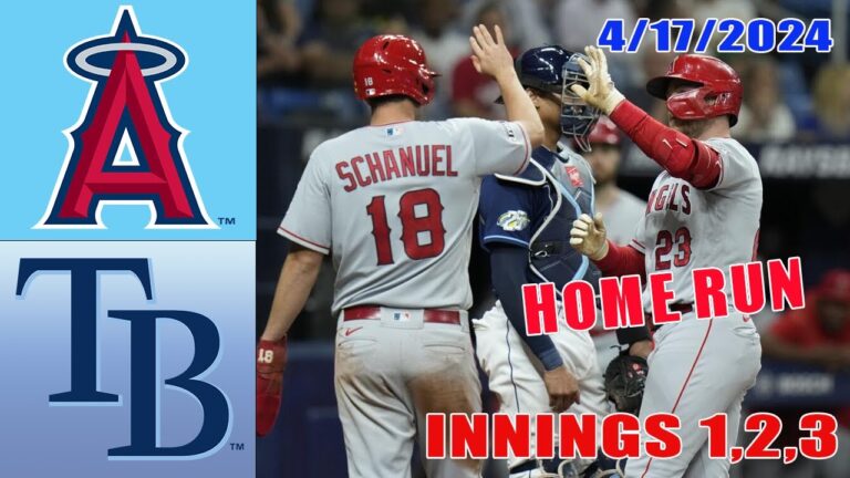 ロサンゼルス・エンゼルス対タンパベイ・レイズの試合ハイライト (2024/4/17) |  MLB ハイライト |  2024 MLB シーズン