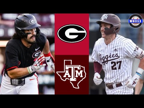 #20 ジョージア vs #1 テキサス A&M ハイライト |  2024 大学野球ハイライト