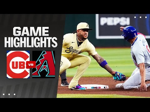 カブス対Dバックスの試合ハイライト (4/16/24) |  MLB ハイライト