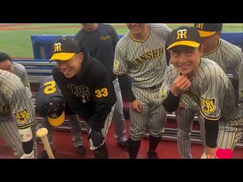 奥さんから｢野球頑張って｣ではなく｢声出し頑張って｣ときた熊谷さん🧸#阪神タイガース #熊谷敬宥