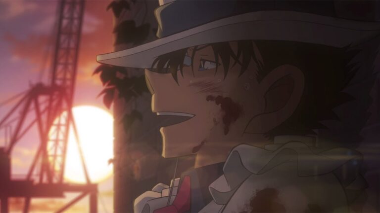 怪盗キッドが傷だらけ「完全にハメられたぜ」　劇場版アニメ「名探偵コナン 紺青の拳」特報公開