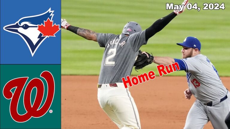 トロント・ブルージェイズ vs ワシントン・ナショナルズ 試合ハイライト 5/4/24 |  MLB ハイライト |  2024 MLB シーズン