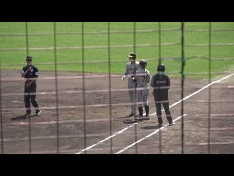 【3点目】阪神タイガース 髙濱祐仁選手 センター前タイムリーヒット 適時打 第2打席 2024/4/19 ちゅーるスタジアム VS くふうハヤテベンチャーズ 奥田域太投手