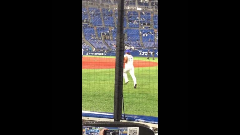 ベイスターズ三嶋選手の登場🎉