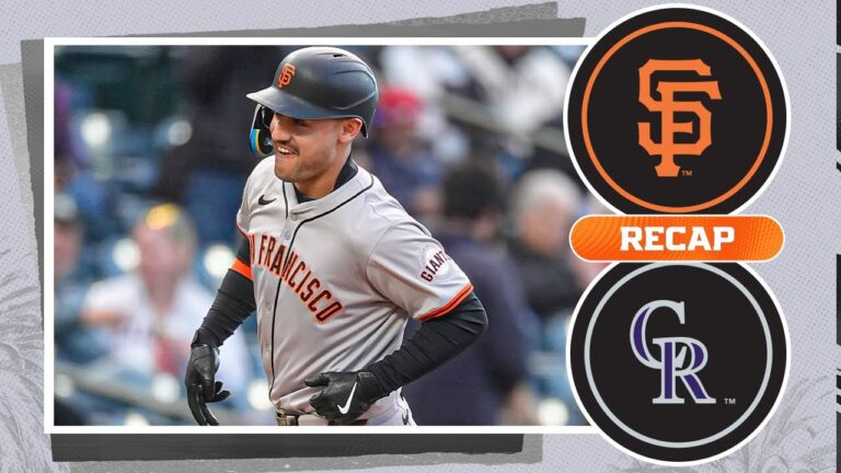 Giants vs. Rockies Game Highlights (5/8/24) | MLB Highlights