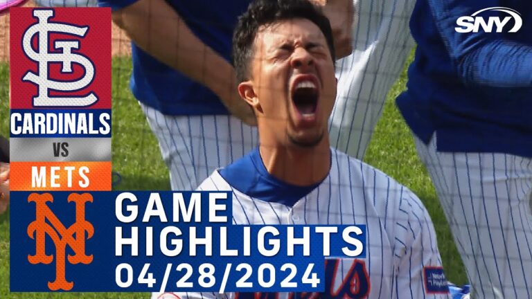 マーク・ビエントスがサヨナラHRを達成 | メッツ vs カージナルス (4/28/2024) | ニューヨーク・メッツのハイライト |  SNY