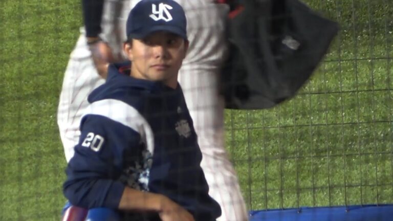 引き分けドロー 試合終了後の木澤投手 ヤクルトスワローズ2024年5月4日　神宮球場
