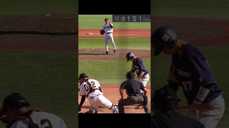 【巨人】髙橋優貴が先発ローテ入りに猛アピール？　#shorts #baseball #sports #ジャイアンツ #巨人 #プロ野球