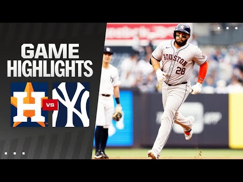 アストロズ対ヤンキースの試合ハイライト (5/9/24) |  MLB ハイライト