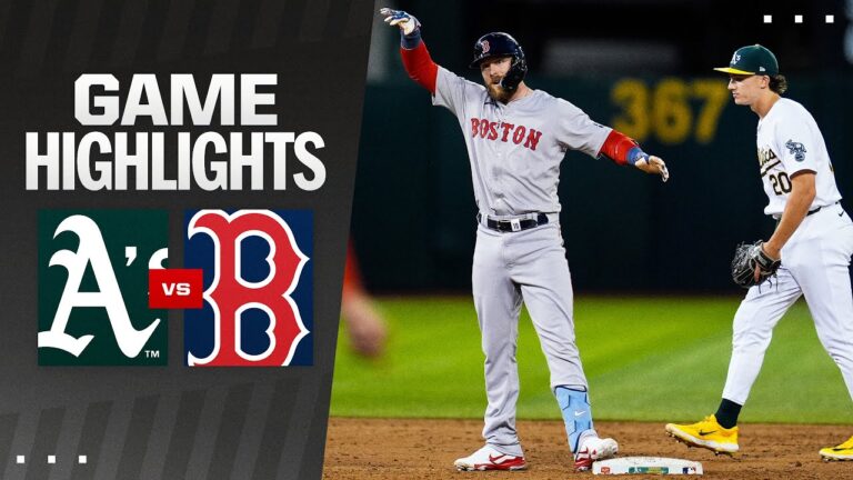 レッドソックス対アスレチックス試合ハイライト (4/1/24) |  MLB ハイライト