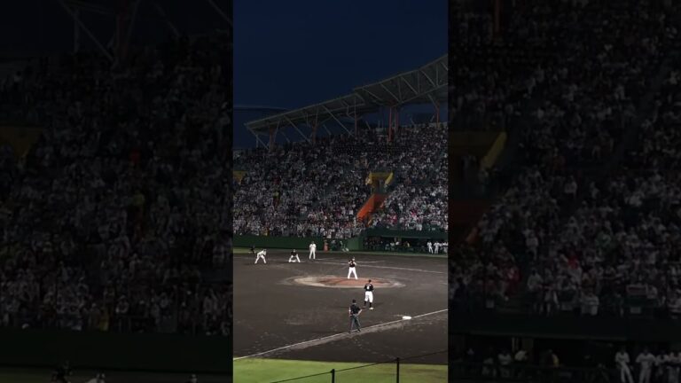 宜保翔の第一打席の声援 凱旋 沖縄セルラースタジアム那覇2024 オリックスバファローズ応援 宜保翔応援歌