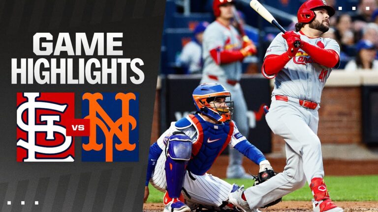 カージナルス対メッツ戦ハイライト (4/26/24) | MLB ハイライト