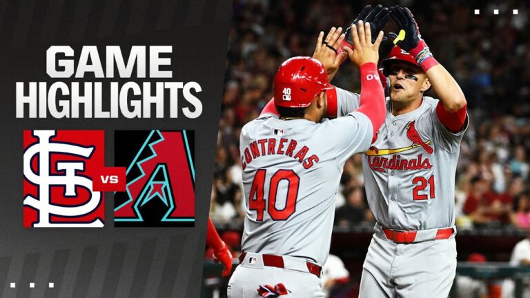 カージナルス対Dバックスの試合ハイライト (4/12/24) |  MLB ハイライト