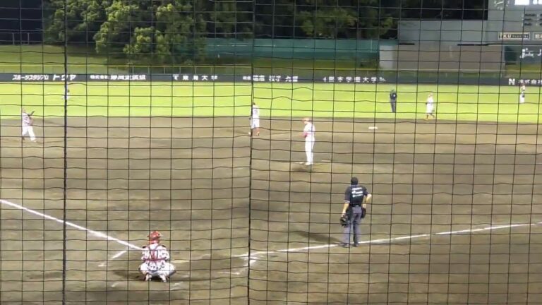 火の国サラマンダーズ　山口翔投手9月8日　優勝時最終回のマウンド投球練習