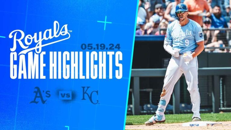 Singer Secures Sweep | Royals Run Away in Finale vs. A's