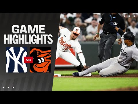 ヤンキース対オリオールズ 試合ハイライト (5/1/24) | MLB ハイライト