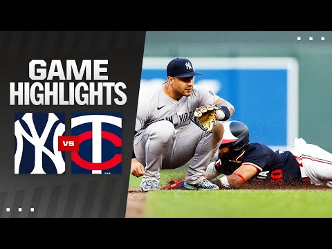 ヤンキース対ツインズ 試合ハイライト (5/14/24) | MLB ハイライト