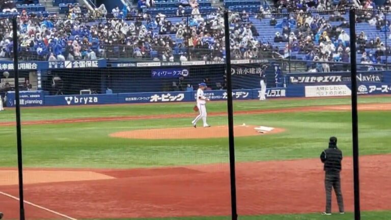 DeNA横浜ベイスターズ三嶋一輝投手復活祭✨