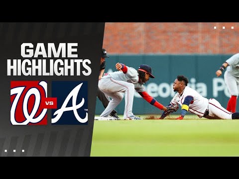 ナショナルズ対ブレーブス戦ハイライト (5/28/24) | MLB ハイライト