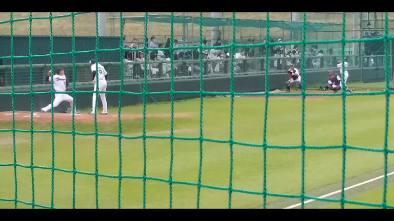 63中尾投手・35杉山投手 投球練習 東京ヤクルトスワローズ