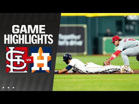 カージナルス対アストロズ 試合ハイライト (6/5/24) | MLB ハイライト