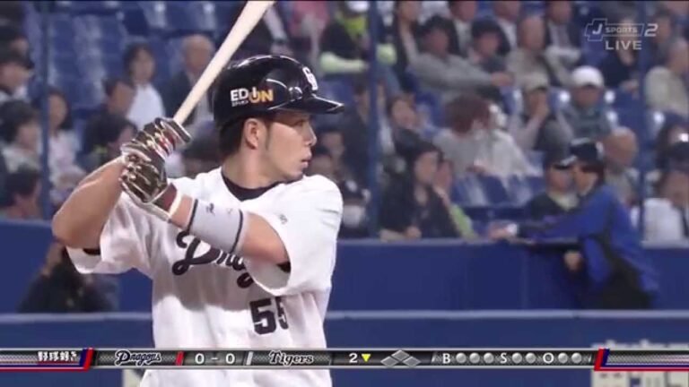 2015 04 14 中日 福田永将２安打１打点の活躍