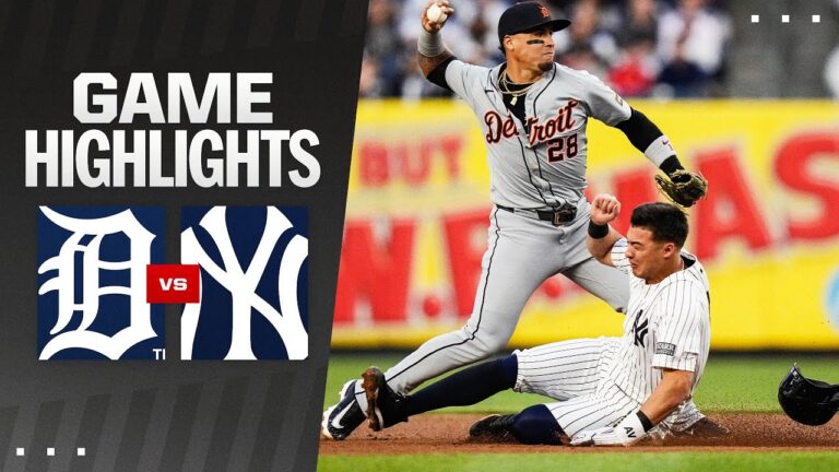 タイガース対ヤンキース戦ハイライト (5/3/24) | MLB ハイライト