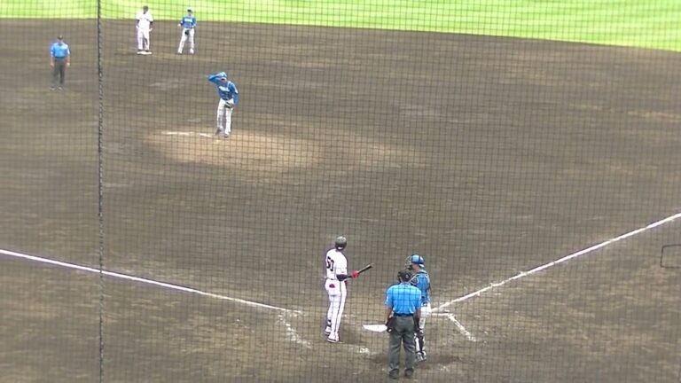 ピンチで齊藤 伸治が巨人オコエ瑠偉をセンターフライに打ち取る〜2024年6月9日 読売ジャイアンツ対 日本ハムファイターズ ジャイアンツ球場