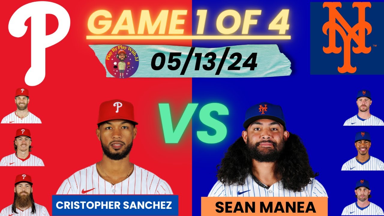 フィラデルフィア・フィリーズ ニューヨーク・メッツ ライブ実況 (051324) phillies marlins mlb