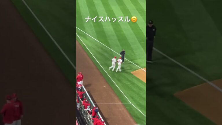 【Blue Jays vs Angels - Last Inning Hastle by Rendon】エンゼルス最終回のプレイ #Angels #shoheiohtani #shorts