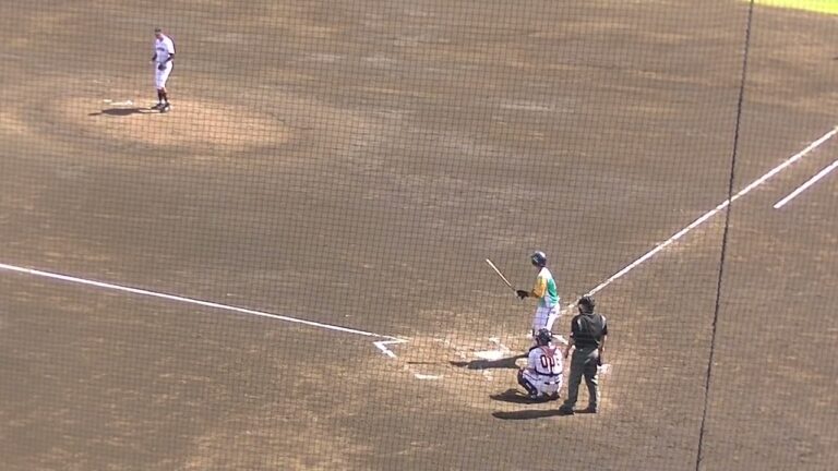 【前田研輝ファインプレー】三軍落ち田中千晴 一塁に強烈な打球をキャッチして救う（読売ジャイアンツ3軍 対 明治安田生命2024年6月12日）