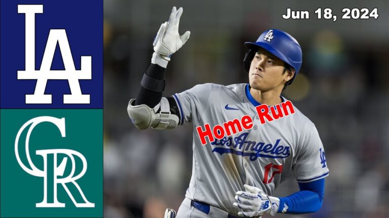 ロサンゼルス・ドジャース vs コロラド・ロッキーズ 06/18/24 試合ハイライト | MLB ハイライト | MLB シーズン 2024