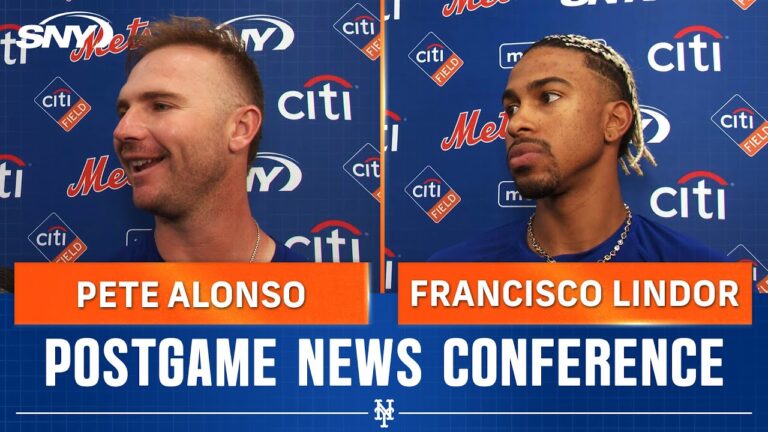 メッツの連勝が続く中、ピート・アロンソとフランシスコ・リンドーアがポストシーズン進出について語る | SNY