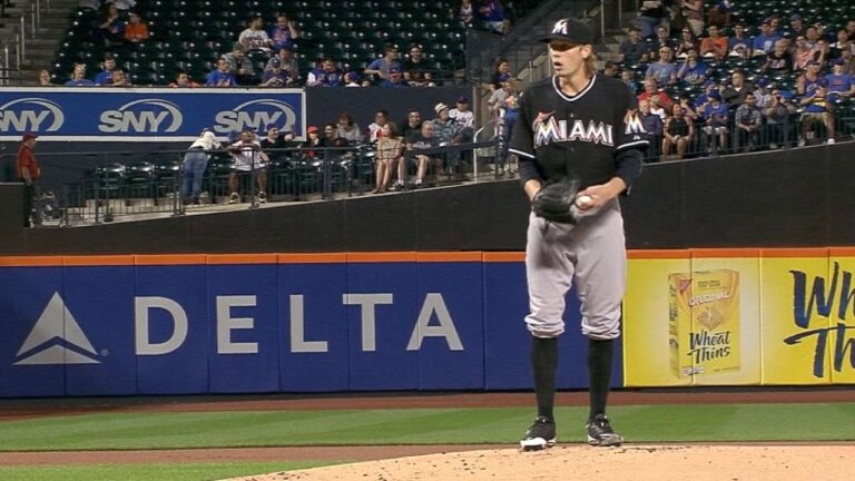 MIA@NYM: Conley fans six over seven scoreless frames
