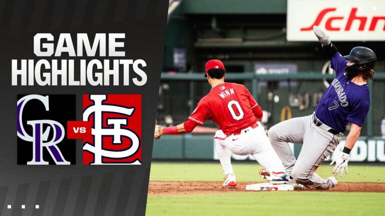 ロッキーズ対カーディナルス戦ハイライト (6/7/24) | MLB ハイライト