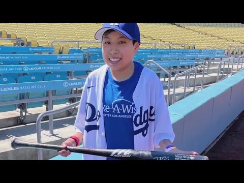 LAドジャースがメイク・ア・ウィッシュの子供たち7人を登録