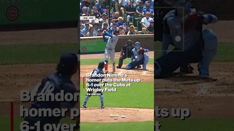 ⚾ Mets bats coming up big early at Wrigley | #shorts