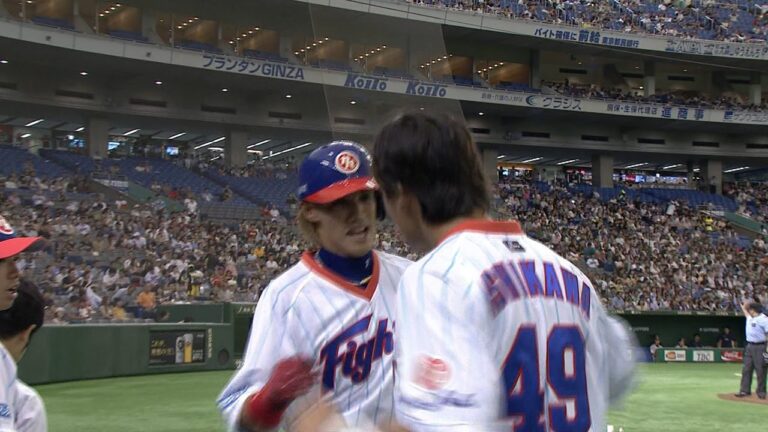 【プロ野球パ】逆方向へ見事な先頭打者アーチ！陽岱鋼4号HR 2015/08/23 F-Bs
