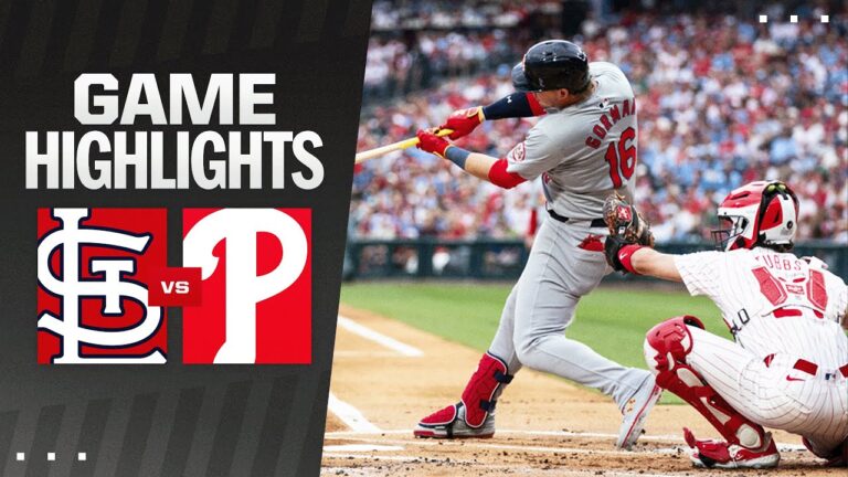 カージナルス対フィリーズ戦ハイライト (6/2/24) | MLB ハイライト