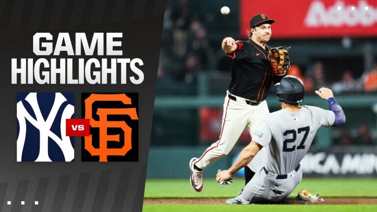 ヤンキース対ジャイアンツ 試合ハイライト (6/1/24) | MLB ハイライト