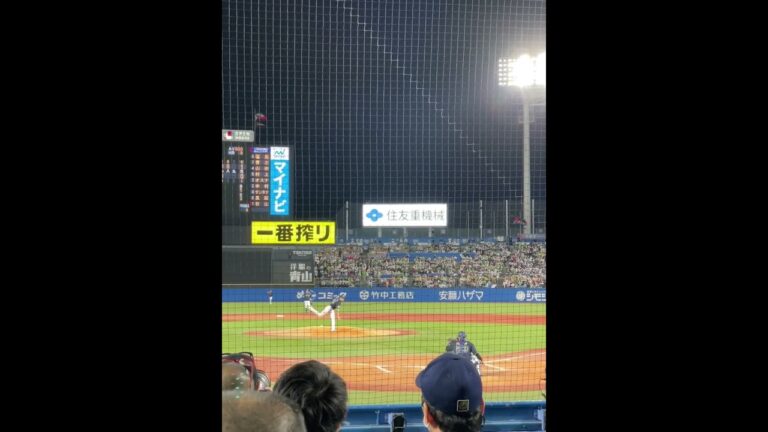 【球団最速160キロ】オリックス・山崎颯一郎の投球練習！モデル級のスタイルイケメンが投げる超豪速球！#shorts #日本シリーズ #ヤクルト #オリックス