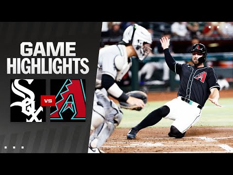 ホワイトソックス対ダイヤモンドバックス 試合ハイライト (6/14/24) | MLB ハイライト