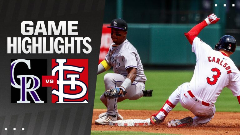 ロッキーズ対カーディナルス戦ハイライト (6/9/24) | MLB ハイライト