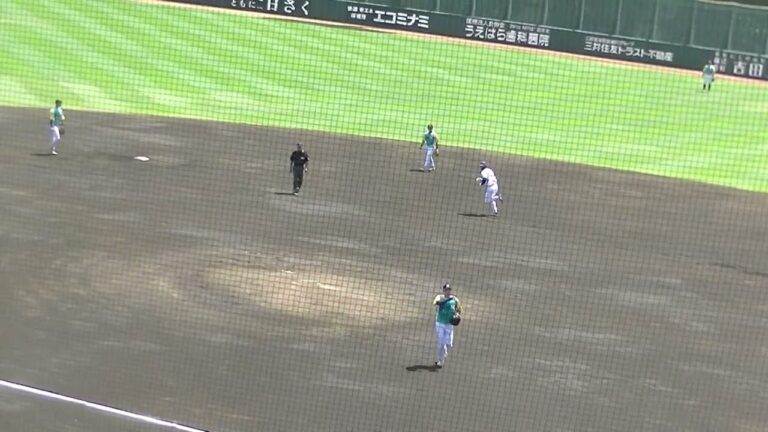 【巨人】前田研輝フォアボールで2アウトから一二塁のチャンス（読売ジャイアンツ3軍 対 明治安田生命2024年6月12日）