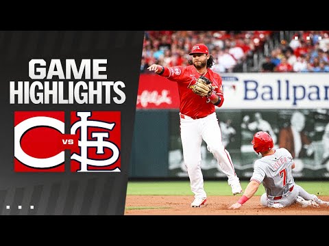 レッズ対カーディナルス戦ハイライト (6/28/24) | MLB ハイライト