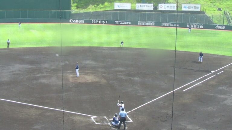 SUBARU田嶋俊輔〜ジャイアンツ萩原哲をセンターフライ＜読売ジャイアンツ対SUBARUプロアマ交流戦2024年7月3日＞