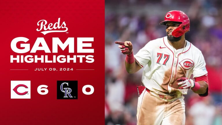 ロッキーズ対レッズ 試合ハイライト (7/8/24) | MLB ハイライト