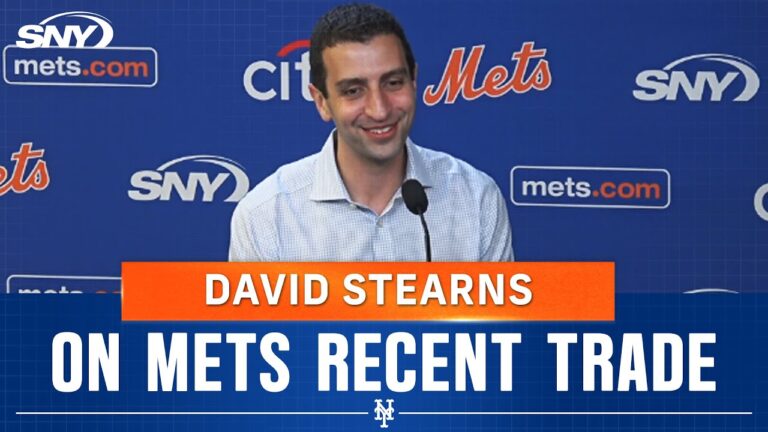デビッド・スターンズがフィル・マトンとのトレードと千賀滉大の復帰計画を説明 | SNY